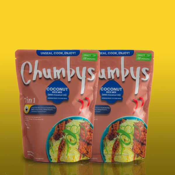 Chumbys Coconut Rice Bulk Purchase (430gm)